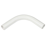 20mm White PVC Conduit Slip Bend